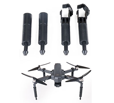 RCToy357.com - SJ R/C F11 F11 PRO RC Drone toy Parts ：Landing gear with spring support foot